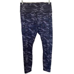 UUE Purple Gray Camo Yoga Leggings Athletic XXL